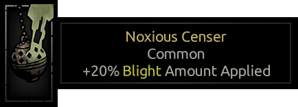 Noxious Censer