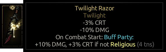 Twilight Razor