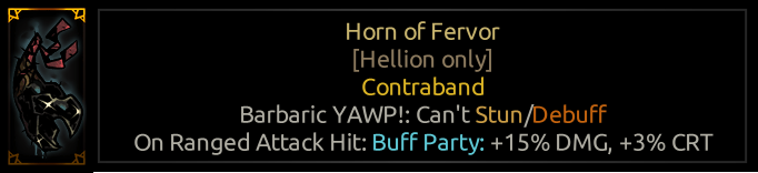 Horn of Fervor