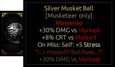 Silver Musket Ball
