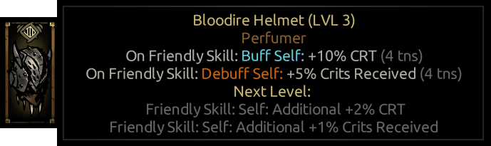 Bloodire Helmet (LVL 3)