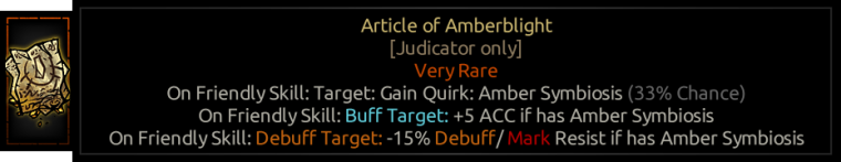 Article of Amberblight