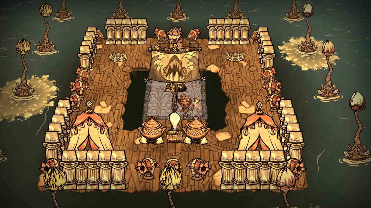 Bandits VS Pirates - a Custom PvP Map for Don't Starve Together